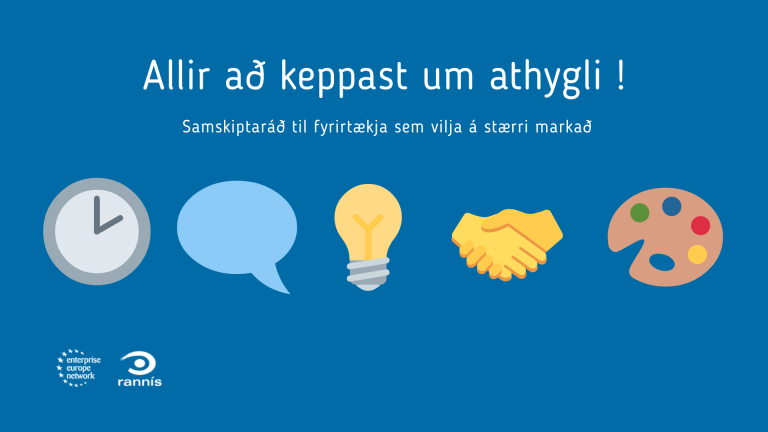 Samskiptaráð fyrir fyrirtæki sem vilja ná lengra og stefna á aðra markaði.