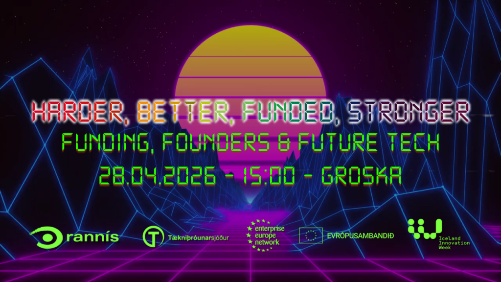 Á Nýsköpunarviku 2026 verða Rannís, EEN og Tækniþróunarsjóður með viðbuður 28. apríl.